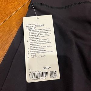 Lululemon wunder train '25